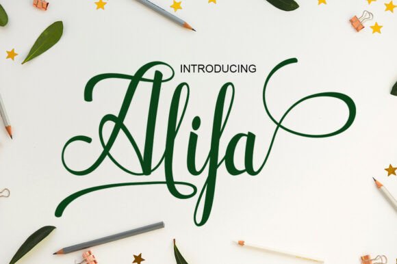 Alifa: The Script Font That Elevates Your Brand’s Visual Story