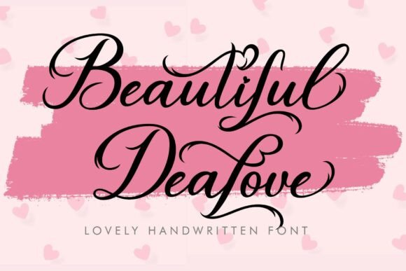 Beautiful Dealove: A Script Font for Web Design and Brand Identity