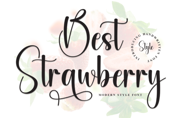 Best Strawberry Font: A Sweet Addition to Your Creative Toolkit