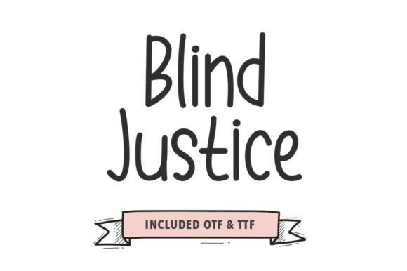 Blind Justice: A Font That Speaks Through Handwritten Style