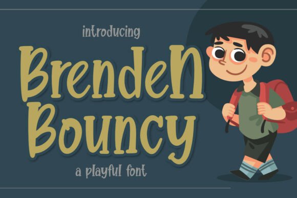 Brenden Bouncy: The Playful Font for Branding That Works