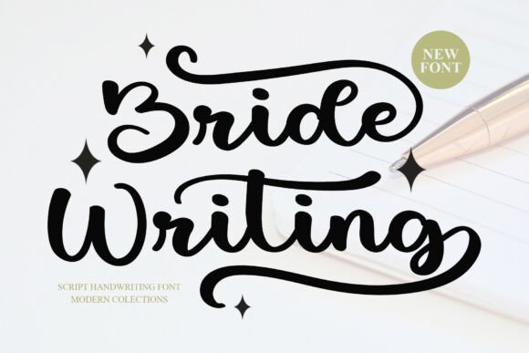 Bride Writing: A Script Font That Elevates Digital Branding