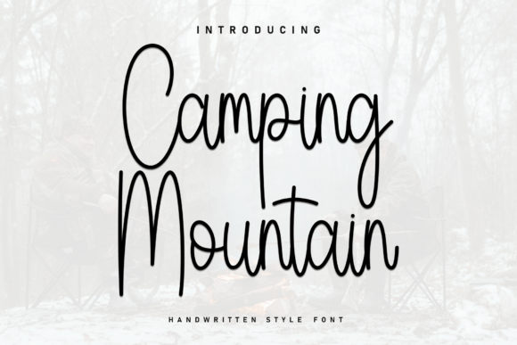 Camping Mountain: A Font for Authentic Branding