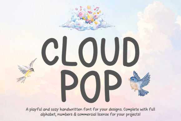 Cloud Pop: A Font That Brings Joy to Every Project