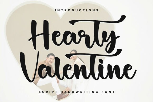 Hearty Valentine: A Font That Speaks with Heart