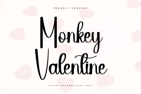 Monkey Valentine: A Script Font for Digital Design