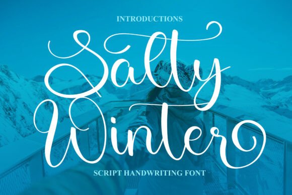 Salty Winter: A Font That Speaks with Grace