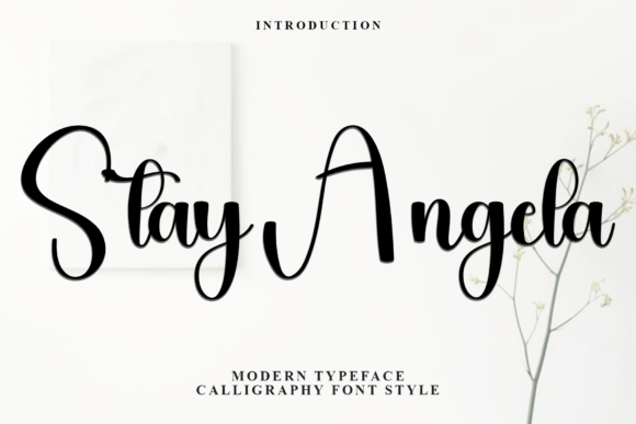 Stay Angela: A Script Font for Modern Web Design