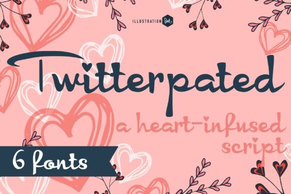 Twitterpated: A Font That Flutters Like a Crush