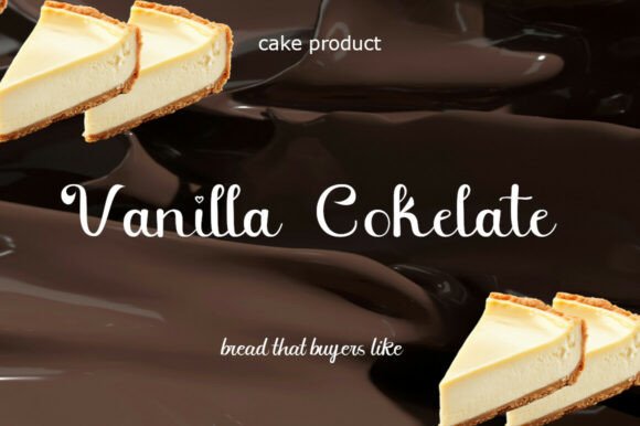 Vanilla Cokelate: A Script Font for Sweet Web Design