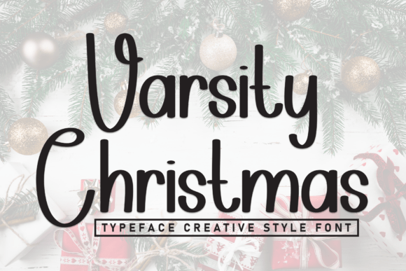 Varsity Christmas: A Warm Script Font for Branding